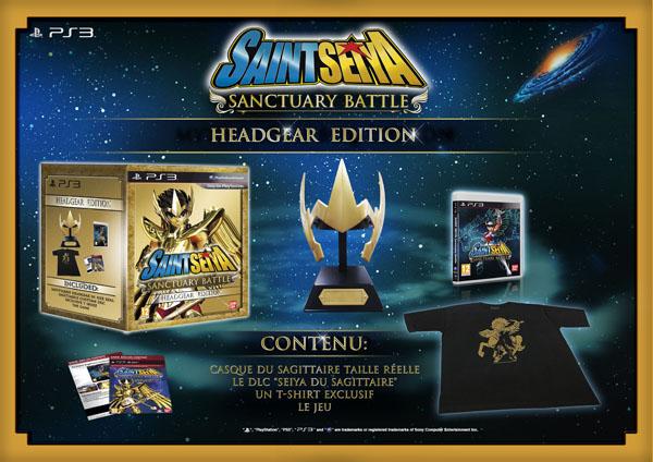 Saint Seiya : les Chevaliers du Zodiaque – La Bataille du Sanctuaire – édition Collector Headgear