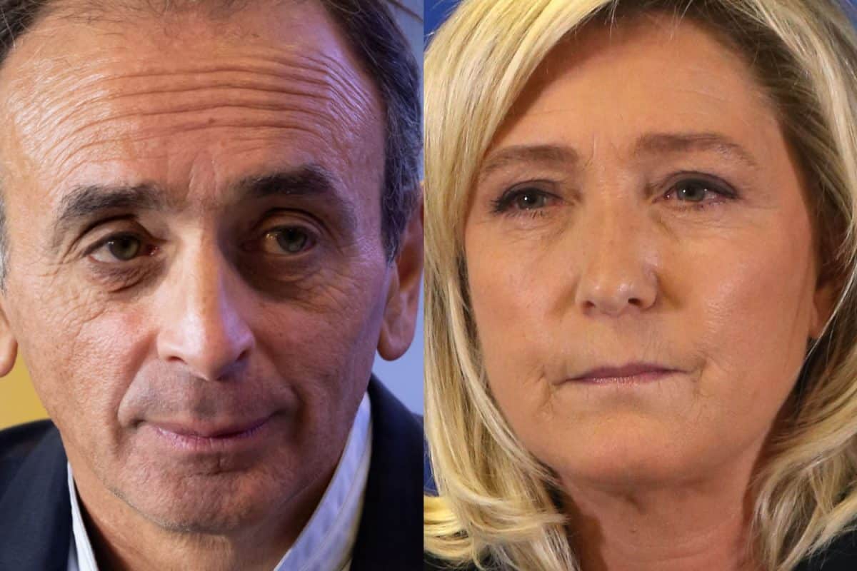 Sondages présidentiels 2022 : Éric Zemmour s'enfonce au profit de Marine Le Pen !