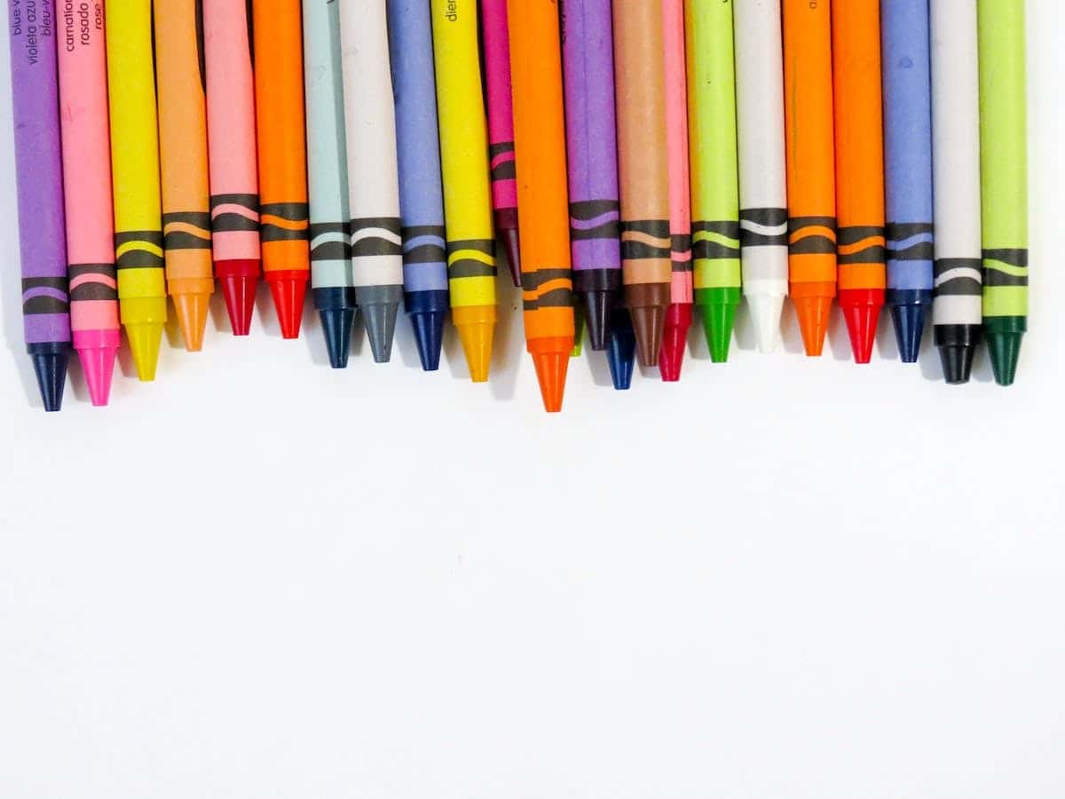 crayon baskets