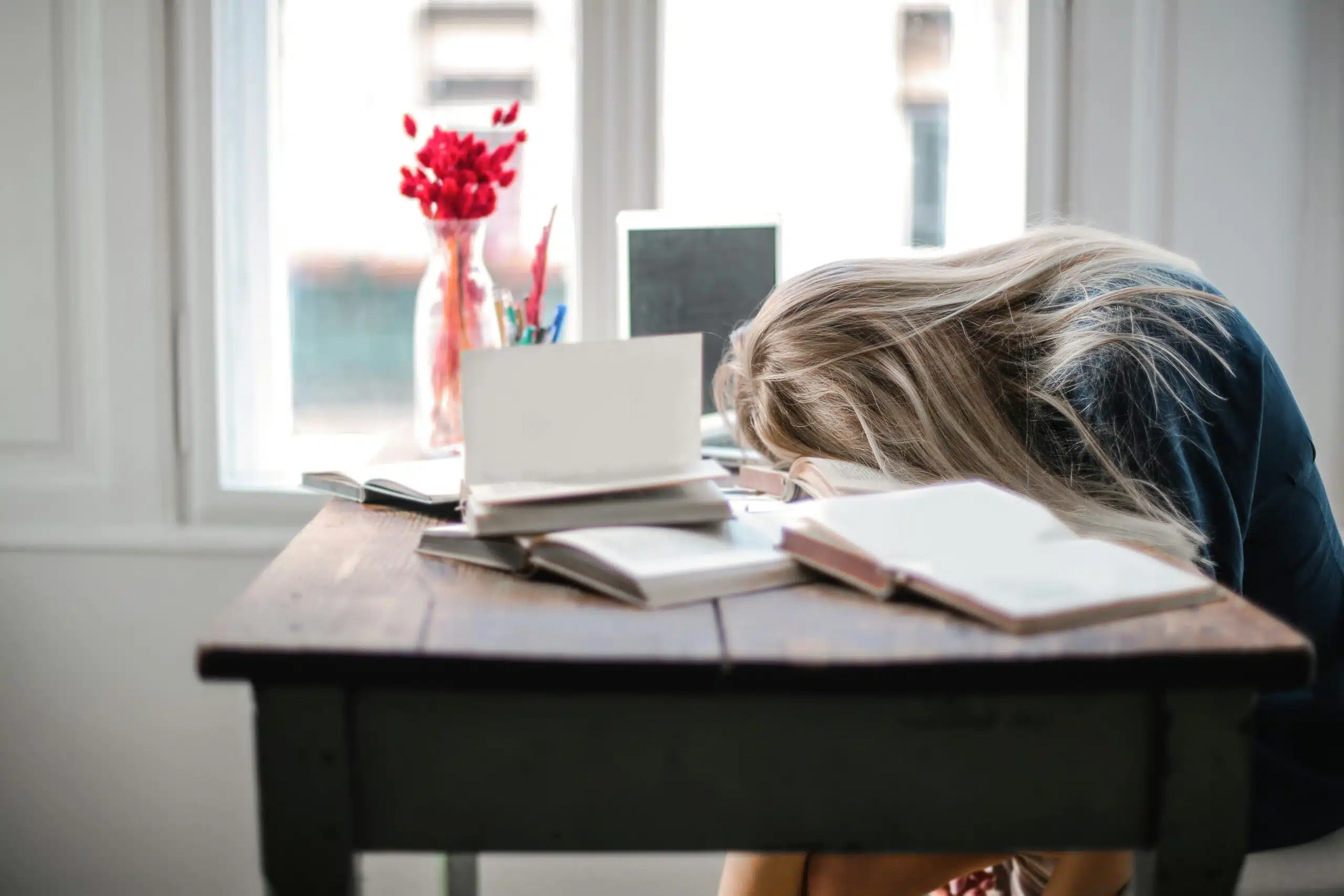 une personne fatiguée