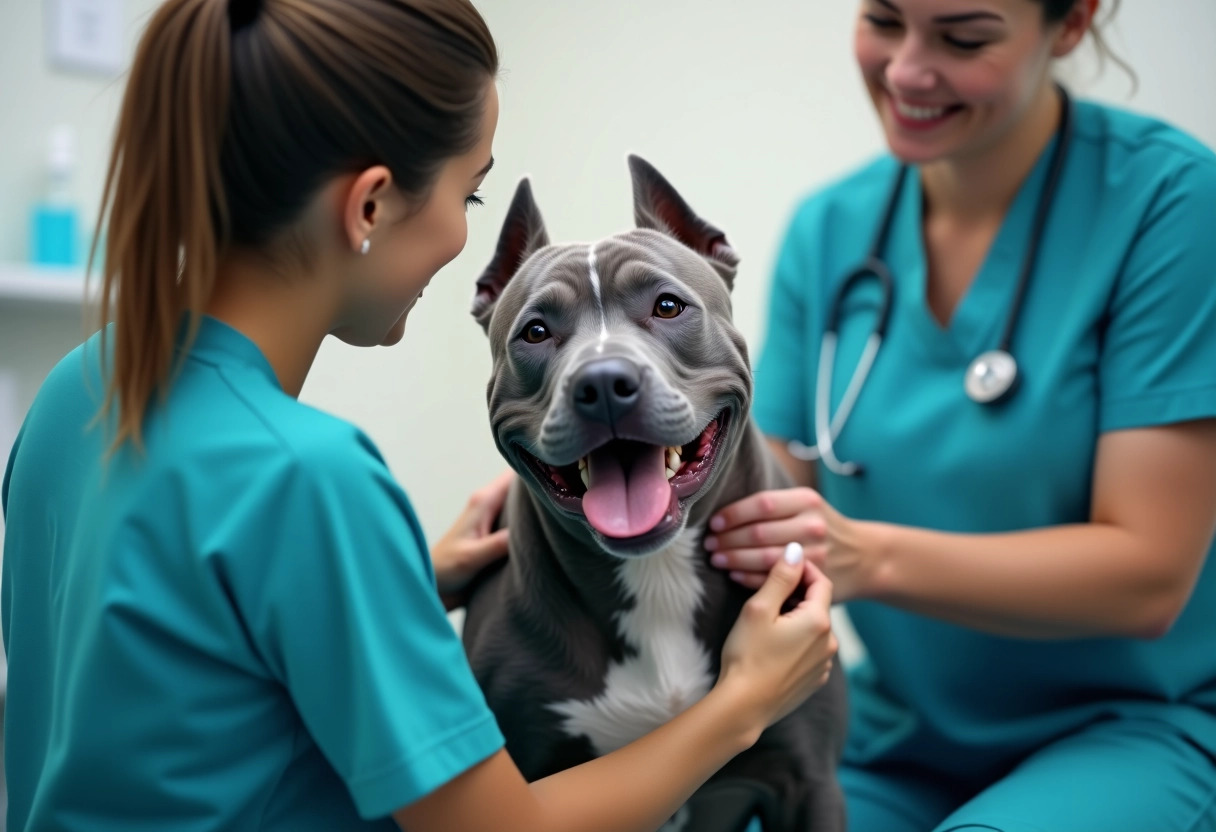 staffie bleu