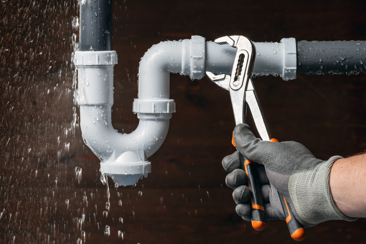 fuite d'eau intervention plombier