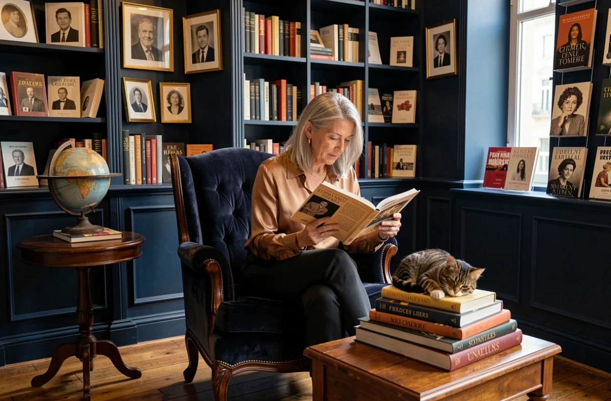 La librairie Les Passantes à Béziers avec son atmosphère de salon littéraire et son décor raffiné